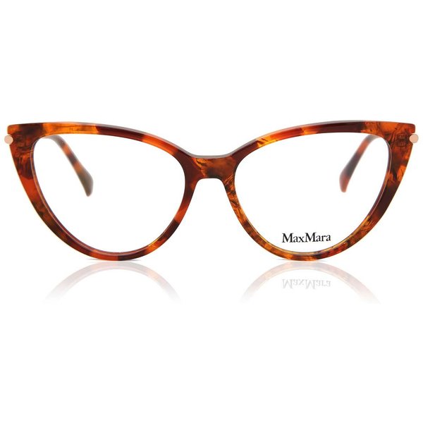 Max Mara MM5006 054 Women’s Eyeglasses Tortoiseshell Size 54 - Blue Light Block Available