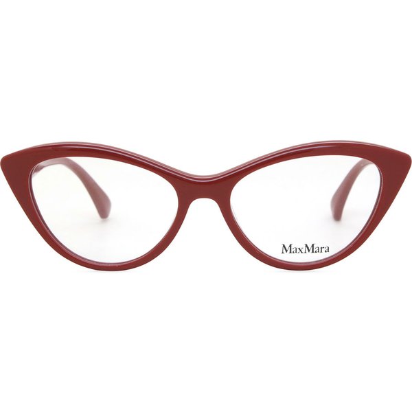 Max Mara MM5083 066 Women’s Eyeglasses Red Size 53 - Blue Light Block Available