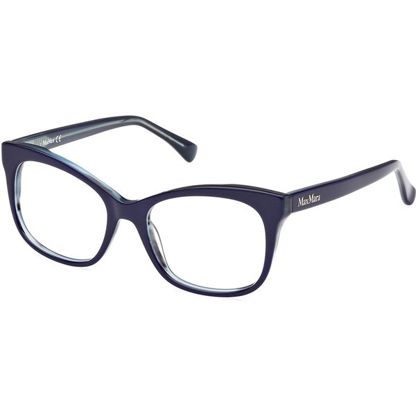 Max Mara MM5094 090 Women’s Eyeglasses Blue Size 52 - Blue Light Block Available