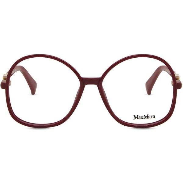 Max Mara MM5100 075 Women’s Eyeglasses Red Size 55 - Blue Light Block Available