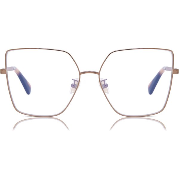 Max Mara MM5073-H-B 034 青-Light Block サングラス - 女性用 - 茶色