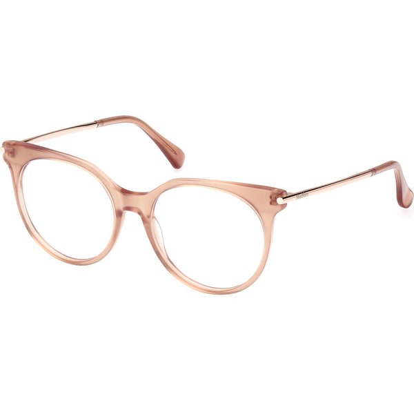 Max Mara MM5107 072 Women’s Eyeglasses Pink Size 53 - Blue Light Block Available