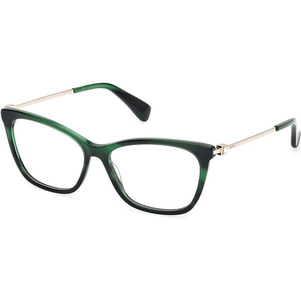 Max Mara MM5070 098 Women’s Eyeglasses Green Size 54 - Blue Light Block Available