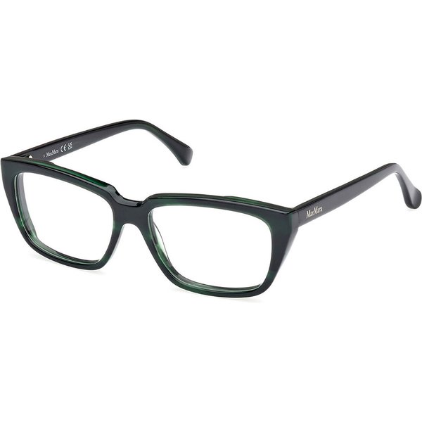 Max Mara MM5112 098 Women’s Eyeglasses Green Size 54 - Blue Light Block Available