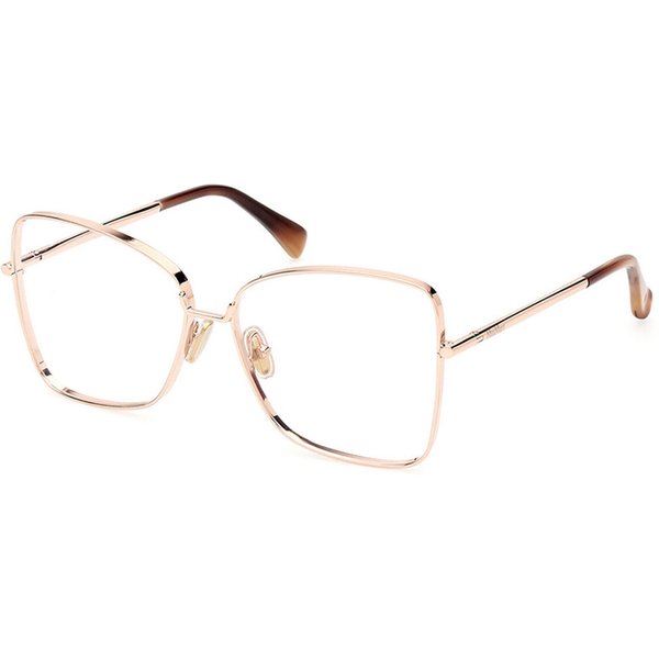 Max Mara MM5140 28 Women’s Eyeglasses Gold Size 56 - Blue Light Block Available