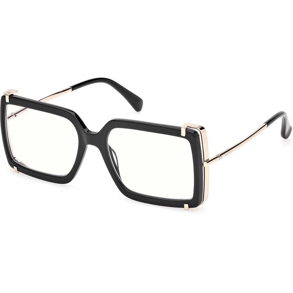 Max Mara MM5155-B 001 Blue-Light Block Women’s Eyeglasses Size 55 - Blue Light Block Available