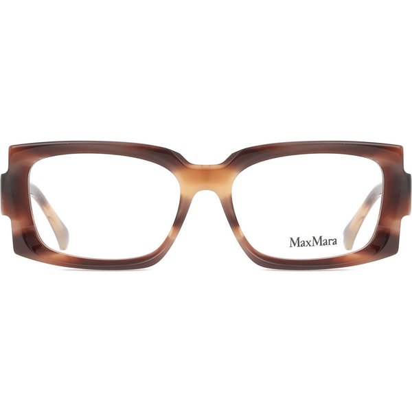 Max Mara MM5189 047 Women’s Eyeglasses Brown Size 54 - Blue Light Block Available