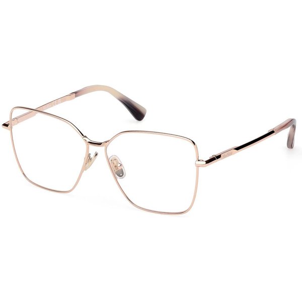 Max Mara MM5187 028 Women’s Eyeglasses Gold Size 55 - Blue Light Block Available