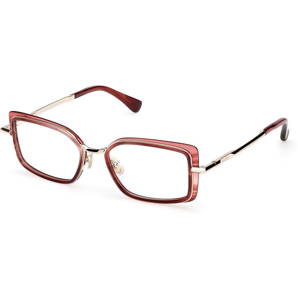 Max Mara MM5186 071 Women’s Eyeglasses Clear Size 53 - Blue Light Block Available