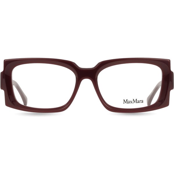 Max Mara MM5189 069 Women’s Eyeglasses Burgundy Size 54 - Blue Light Block Available