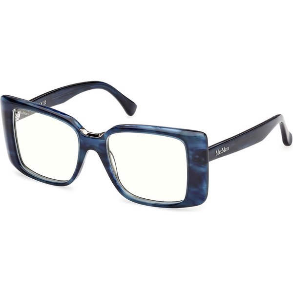 Max Mara MM5231-B 092 青-Light Block サングラス - 女性用 -