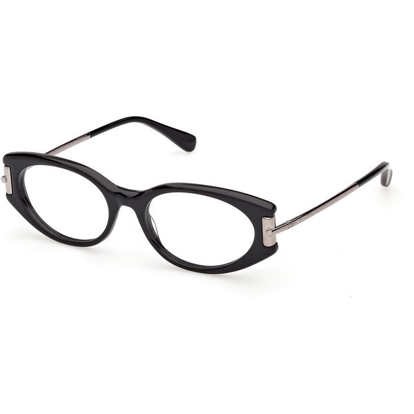 Max Mara MM5225 001 Women’s Eyeglasses Black Size 53 - Blue Light Block Available