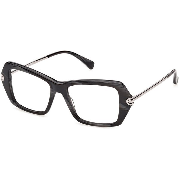 Max Mara MM5255 063 Women’s Eyeglasses Black Size 53 - Blue Light Block Available