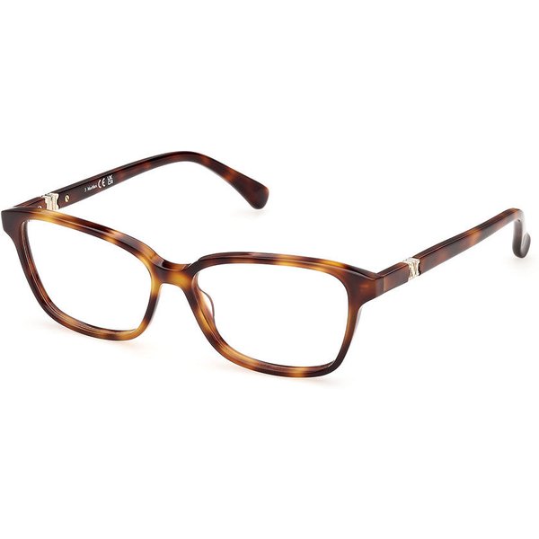 Max Mara MM5261 052 Women’s Eyeglasses Tortoiseshell Size 55 - Blue Light Block Available