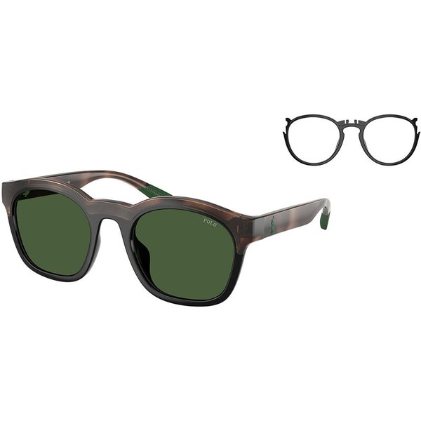 Polo Ralph Lauren PH4243U With Clip-On 607071 サングラス - 男性用 - 黒