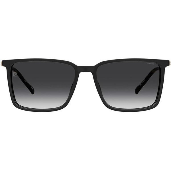 Pierre Cardin P.C. 6290/C with Clip-on 2M2 Men's Eyeglasses Black Size 57 - Blue Light Block Available