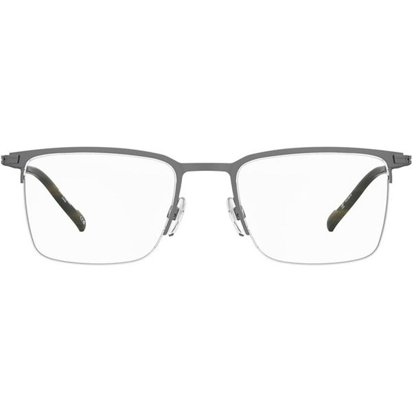Pierre Cardin P.C. 6918 R80 Men's Eyeglasses Grey Size 55 - Blue Light Block Available