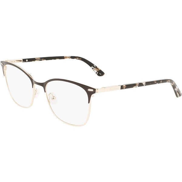 Calvin Klein CK21124 001 Men's Eyeglasses Brown Size 51 - Blue Light Block Available