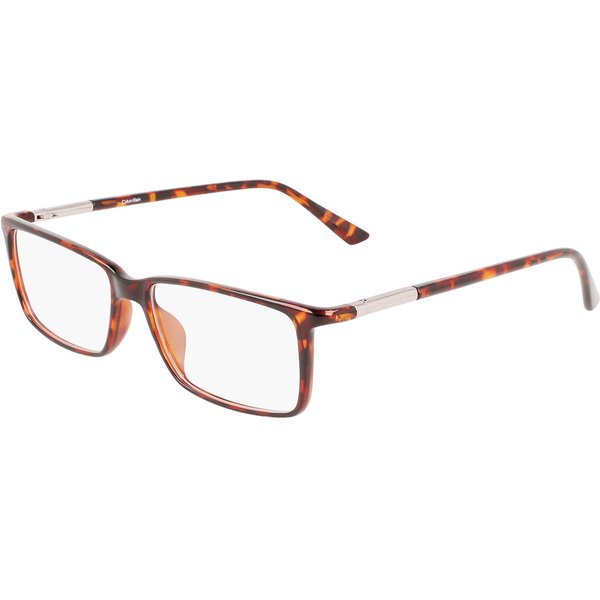 Calvin Klein CK21523 220 Men's Eyeglasses Tortoiseshell Size 55 - Blue Light Block Available