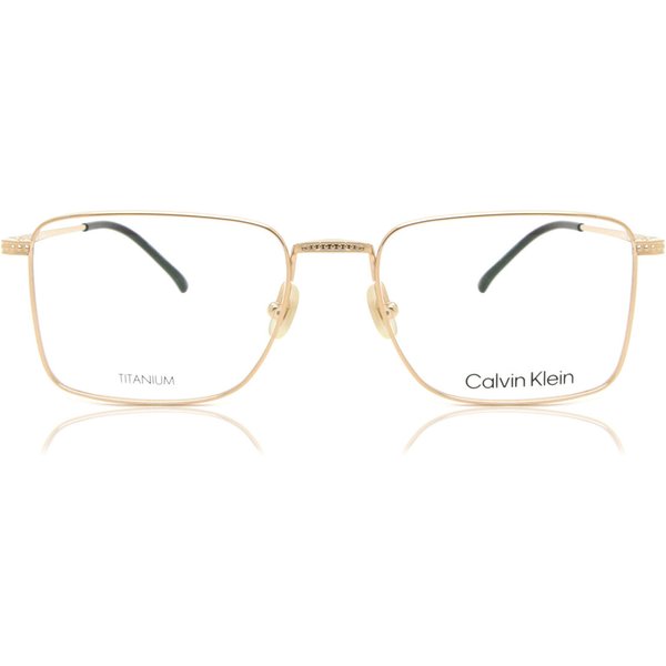 Calvin Klein CK22109T 717 Men's Eyeglasses Gold Size 53 - Blue Light Block Available