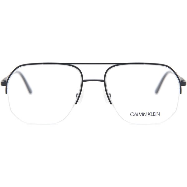 Calvin Klein CK20111 001 Men's Eyeglasses Black Size 55 - Blue Light Block Available