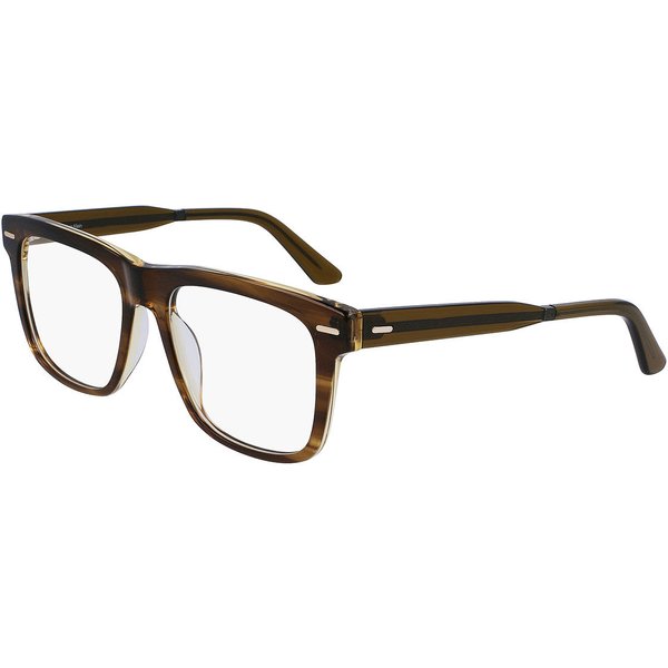 Calvin Klein CK22538 317 Men's Eyeglasses Brown Size 55 - Blue Light Block Available