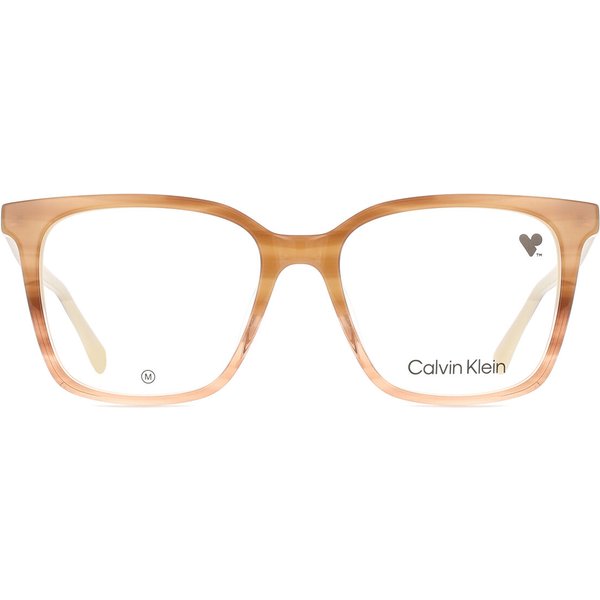 Calvin Klein CK22540 259 Men's Eyeglasses Brown Size 53 - Blue Light Block Available