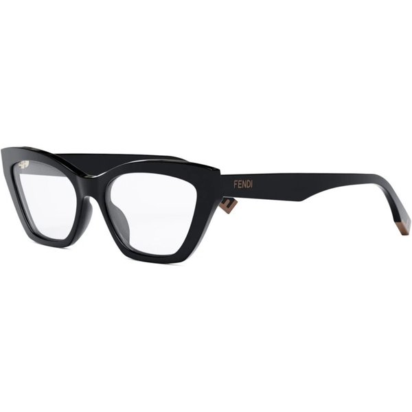 Fendi FE50067I 001 Women’s Eyeglasses Black Size 54 - Blue Light Block Available