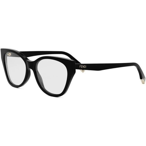 Fendi FE50120I 001 Women’s Eyeglasses Black Size 54 - Blue Light Block Available