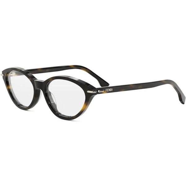 Fendi FE50126I 052 Women’s Eyeglasses Tortoiseshell Size 53 - Blue Light Block Available