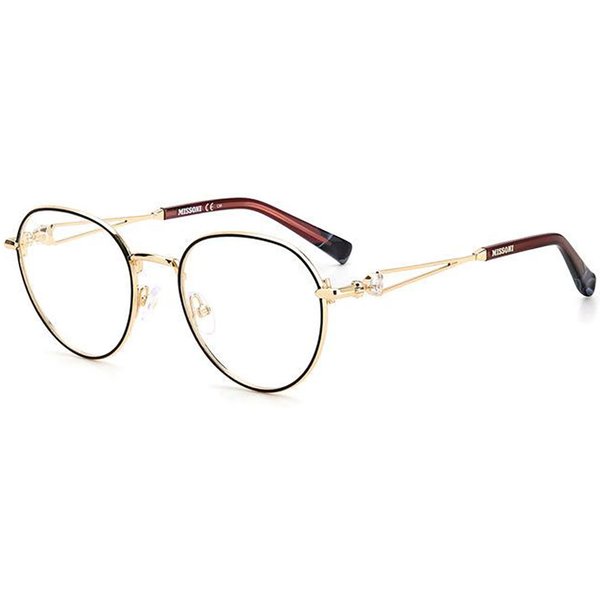 Missoni MIS 0077 2M2 Women’s Eyeglasses Gold Size 49 - Blue Light Block Available