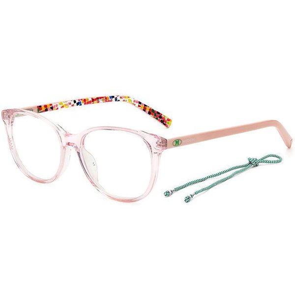 Missoni MMI 0006 35J Women’s Eyeglasses Pink Size 52 - Blue Light Block Available