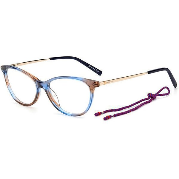 Missoni MMI 0017 3LG Women’s Eyeglasses Blue Size 52 - Blue Light Block Available