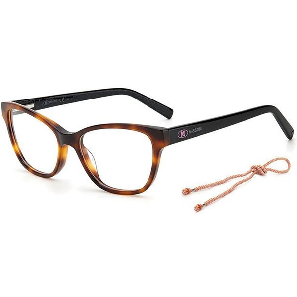 Missoni MMI 0072 581 Women’s Eyeglasses Tortoiseshell Size 52 - Blue Light Block Available
