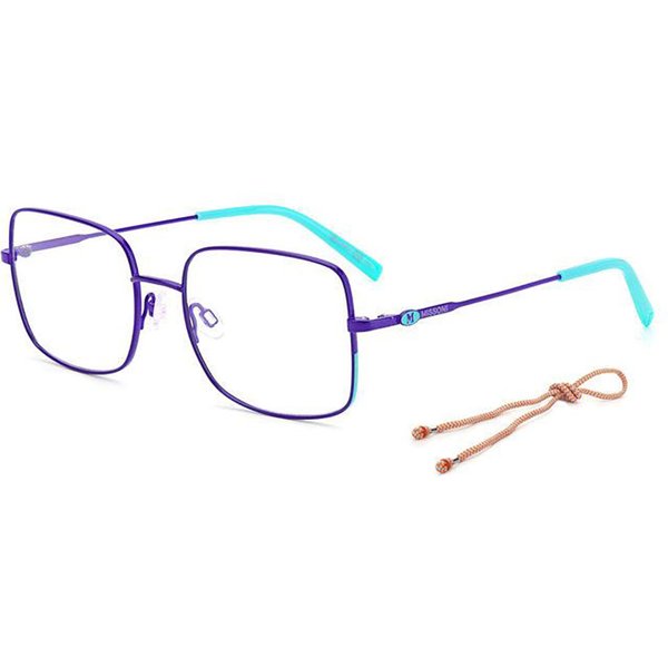 Missoni MMI 0083 65Y Women’s Eyeglasses Purple Size 52 - Blue Light Block Available
