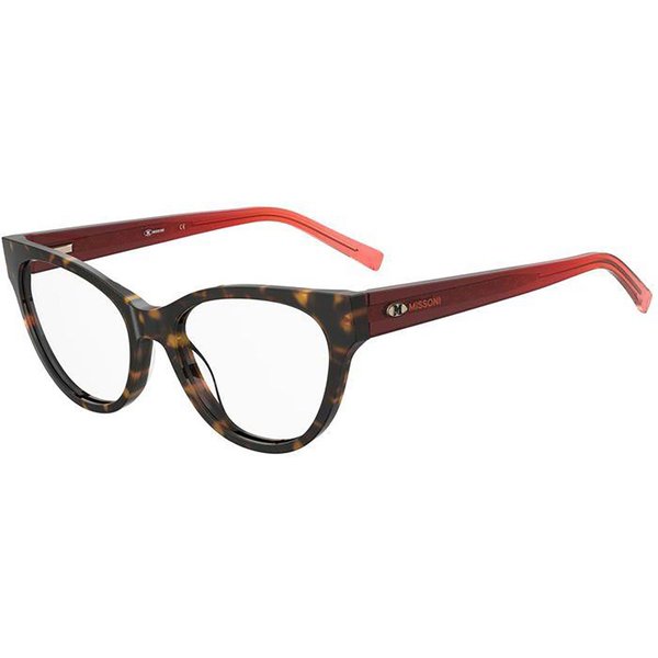 Missoni MMI 0097 086 Women’s Eyeglasses Tortoiseshell Size 53 - Blue Light Block Available