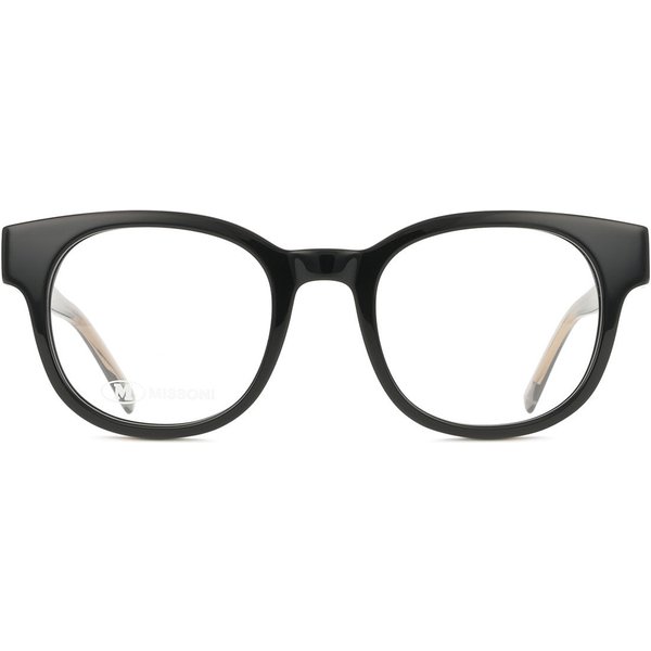 Missoni MMI 0099 807 Men's Eyeglasses Black Size 48 - Blue Light Block Available