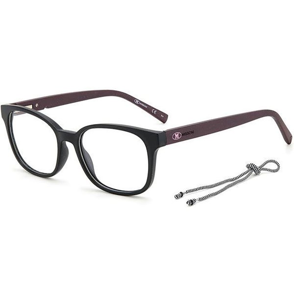 Missoni MMI 0105 DKH Women’s Eyeglasses Black Size 52 - Blue Light Block Available