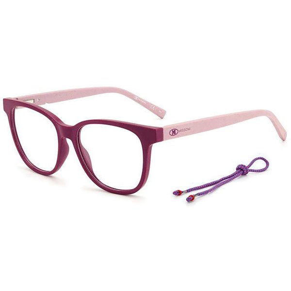 Missoni MMI 0106 9ZD Women’s Eyeglasses Purple Size 53 - Blue Light Block Available