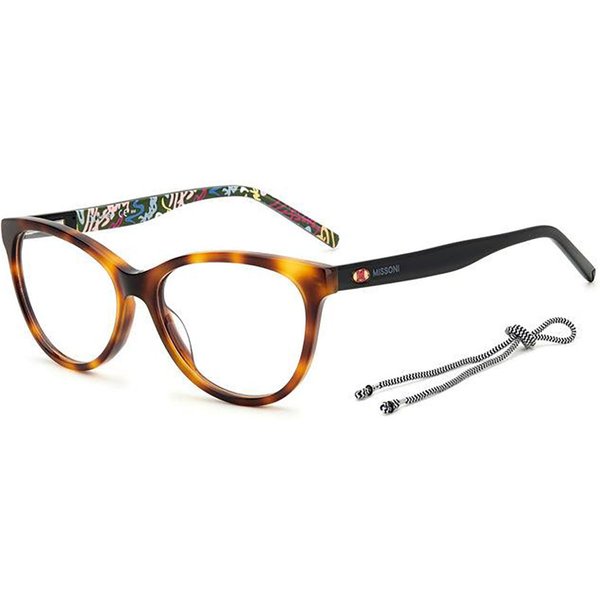 Missoni MMI 0092 05L Women’s Eyeglasses Tortoiseshell Size 51 - Blue Light Block Available