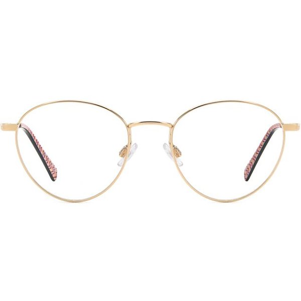 Missoni MMI 0184 DDB Women’s Eyeglasses Gold Size 50 - Blue Light Block Available