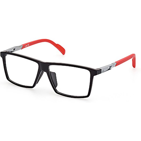 Adidas Sport SP5018-F Asian Fit 001 Men's Eyeglasses Black Size 58 - Blue Light Block Available
