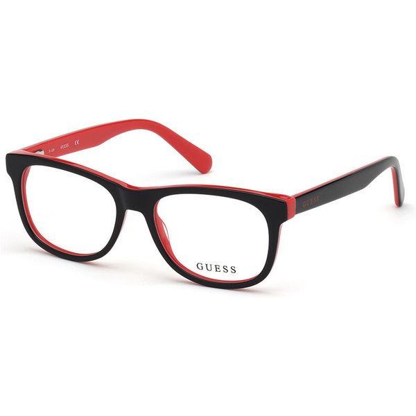 Guess GU9195 005 Men's Eyeglasses Black Size 46 - Blue Light Block Available