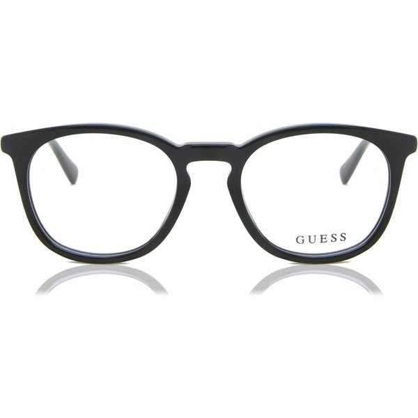 Guess GU50053 001 Men's Eyeglasses Black Size 51 - Blue Light Block Available