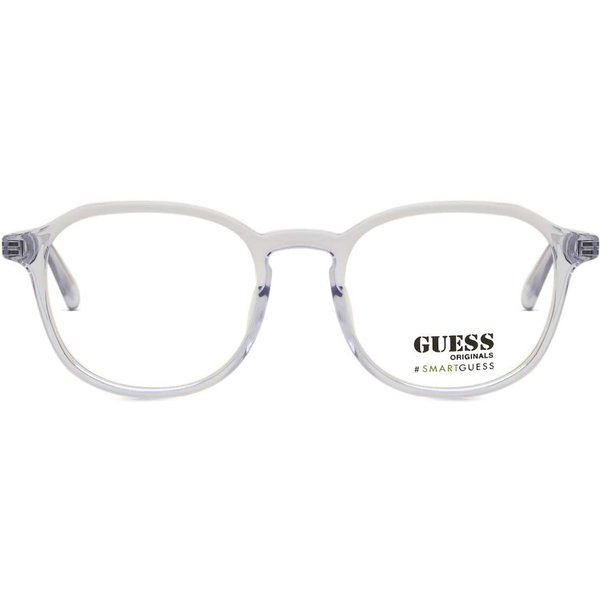 Guess GU8251 026 Men's Eyeglasses Clear Size 48 - Blue Light Block Available