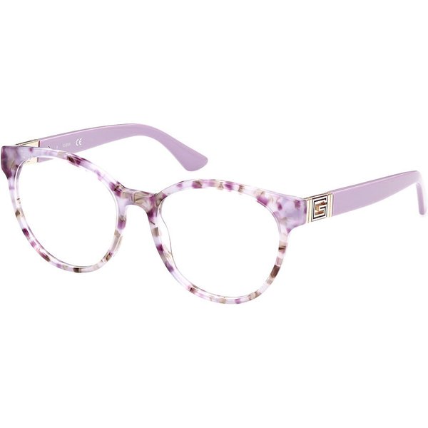 Guess GU2909 083 Women’s Eyeglasses Purple Size 53 - Blue Light Block Available