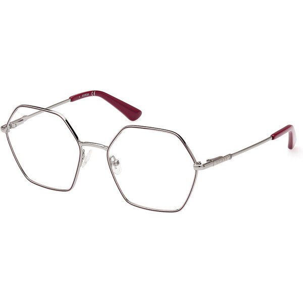 Guess GU2934 071 Women’s Eyeglasses Silver Size 54 - Blue Light Block Available
