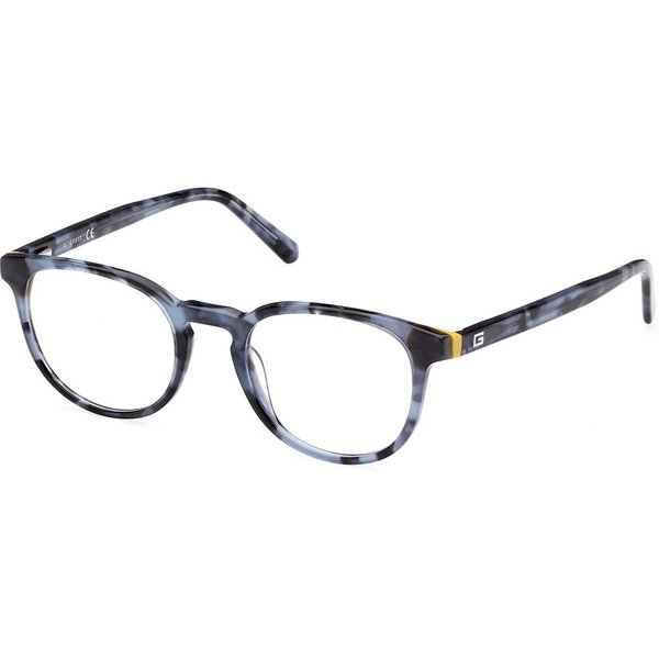 Guess GU50069 092 Men's Eyeglasses Tortoiseshell Size 49 - Blue Light Block Available
