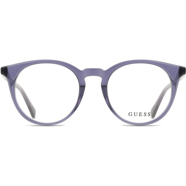 Guess GU5224 090 Men's Eyeglasses Blue Size 48 - Blue Light Block Available