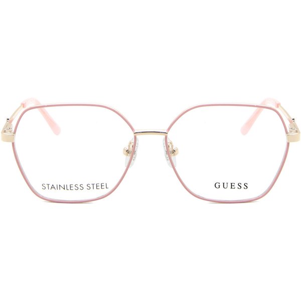 Guess GU9223 Kids 072 Kids' Eyeglasses Pink Size 47 - Blue Light Block Available
